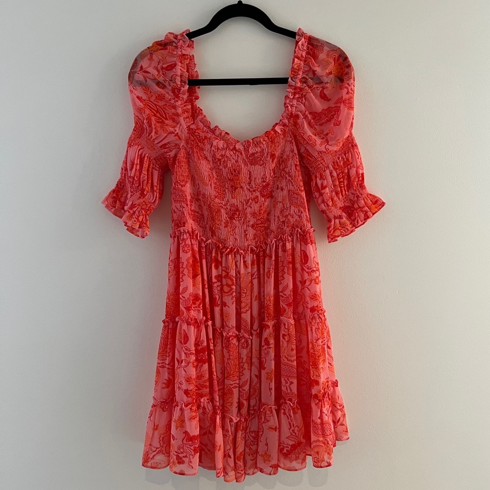 Cinq a Sept Jacky Puff Sleeved Dress